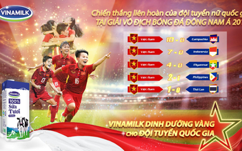 Chúc mừng tuyển nữ Việt Nam vô địch Đông Nam Á 2019 - vươn cao bản lĩnh Việt