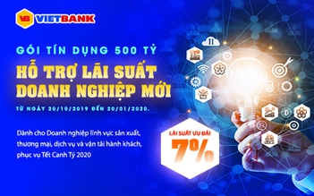 Doanh nghiệp mới được vay ưu đãi lãi suất 7% từ Vietbank