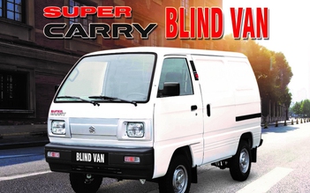 Suzuki Super Carry Blind Van nay được lưu thông 24/24 trong nội đô