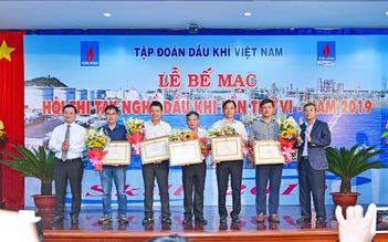 Bế mạc và trao giải Hội thi tay nghề Dầu khí lần thứ 6 năm 2019