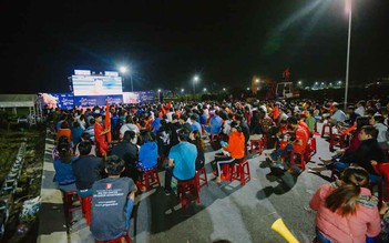 Quận Bình Thủy sôi động mùa SEA Games 30 với màn hình siêu to