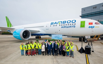 Bamboo Airways đón chiếc máy bay Boeing 787-9 Dreamliner đầu tiên