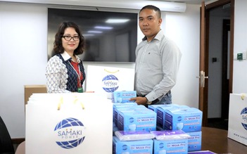 Doanh nhân Chung Minh tặng 250.000 khẩu trang chung tay chống dịch