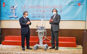 Metran chính thức bàn giao máy thở MV20 cho Việt Nam