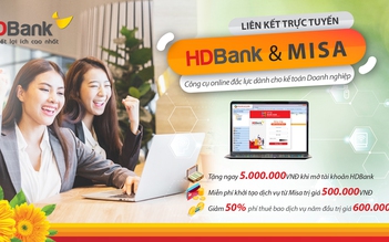 HDBank và MISA kết hợp triển khai dịch vụ ngân hàng số trên phần mềm kế toán