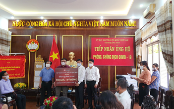 DOJI và TP Bank ủng hộ tỉnh Quảng Nam 2 tỉ đồng chống dịch Covid-19