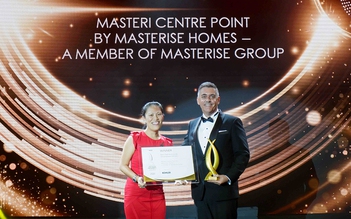Masteri Centre Point ghi dấu thắng lợi tại lễ trao giải Propertyguru Vietnam Property Awards 2020