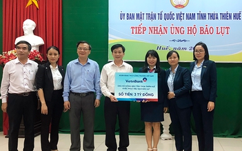 VietinBank dành hơn 15 tỉ đồng hỗ trợ đồng bào miền Trung bị lũ lụt