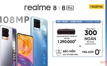 Realme 8 - selfie ‘thần thái’ với cụm camera thông minh