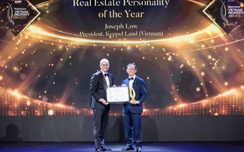 Joseph Low, Chủ tịch Keppel Land Việt Nam nhận giải Nhân vật bất động sản của năm