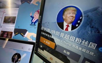 Tổng thống Donald Trump là từ khóa được tìm kiếm nhiều nhất mạng xã hội Trung Quốc