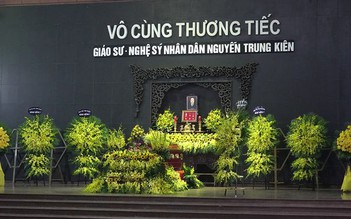 Sự kiện văn hóa nổi bật: Tang lễ NSND Trung Kiên tại Hà Nội