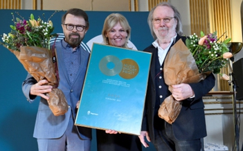 Thụy Điển trao cho nhóm ABBA giải thưởng xuất khẩu âm nhạc