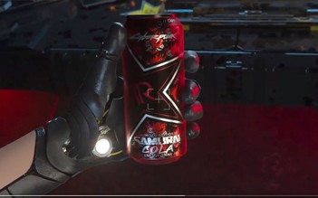 Cyberpunk 2077 hợp tác với Rockstar Energy cho ra mắt Samurai Cola
