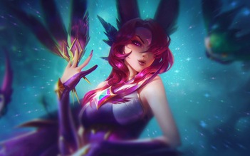 Fan “cứng” LMHT sáng tạo skin Hoa Linh cho Xayah