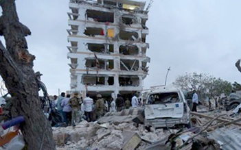 Đánh bom khách sạn có sứ quán Trung Quốc ở Somalia, nhiều người chết