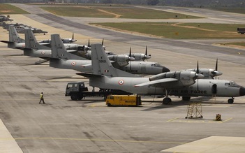 Máy bay vận tải quân sự Ấn Độ chở 29 người mất tích trên biển