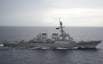 Khu trục hạm Mỹ tuần tra gần Hoàng Sa, thách thức Trung Quốc