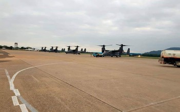 Máy bay CV-22 Osprey của Mỹ lần đầu tiên hạ cánh ở Đà Nẵng