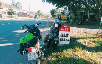 Chàng trai 17 tuổi phượt 2.000 km bằng xe cub 50cc