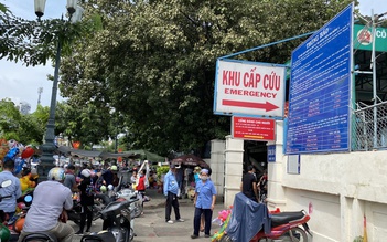 TP.HCM: Bà bán hàng rong trước cổng Bệnh viện Nhi đồng 1 nhiễm Covid-19