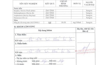 Cảnh báo làm giả giấy khám sức khỏe lái xe của Bệnh viện Nguyễn Tri Phương