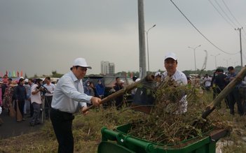Gần 5.000 người dân Đà Nẵng ra quân làm sạch thành phố đón APEC