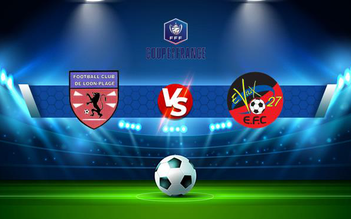 Trực tiếp bóng đá Loon Plage vs Evreux, Coupe de France, 20:00 14/11/2021
