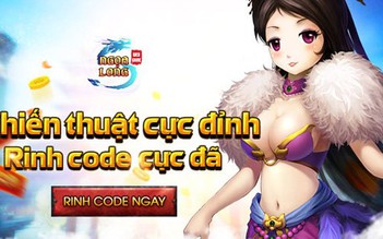 Webgame Ngọa Long tặng code phiên bản mới Diệt Thế Chi Chiến