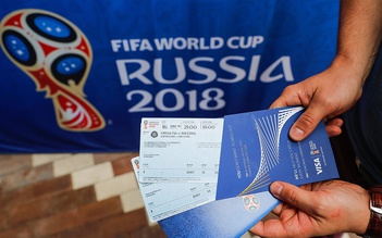 120.000 vé xem World Cup 2018 bán hết sạch trong vài giờ