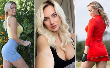 Nữ golf thủ Paige Spiranac biến những lời doạ giết thành khẩu hiệu trên áo thun