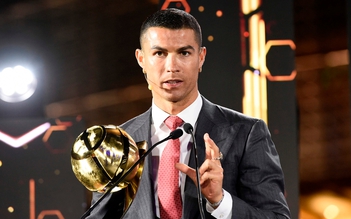 Cristiano Ronaldo đặt quyết tâm thi đấu trong ‘nhiều năm nữa’ sau danh hiệu Globe Soccer Awards