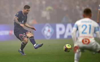 Kết quả Ligue 1: Messi im lặng, PSG với 10 người thủ hòa Marseille 0-0