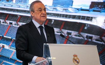 Chủ tịch Real Madrid, Florentino Perez chỉ trích PSG không bán Mbappe giá 200 triệu euro