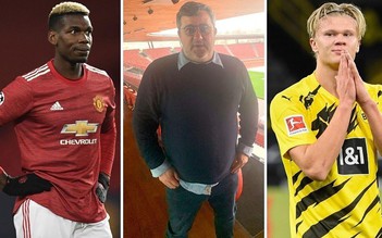 ‘Siêu cò’ Mino Raiola dùng Erling Haaland và Pogba gây náo động thị trường chuyển nhượng