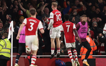 Kết quả Ngoại hạng Anh: Quật ngã West Ham, Arsenal vào tốp 4