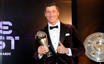 Lewandowski chiến thắng giải The Best của FIFA trước Messi và Salah