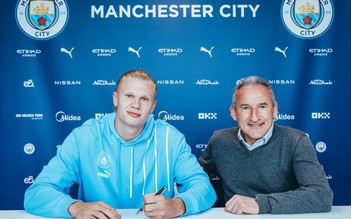 Man City chính thức ra mắt bản hợp đồng ‘bom tấn’ Erling Haaland