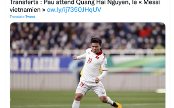 Pau FC là CLB nào ở Pháp mà Quang Hải gia nhập, theo tờ L'Équipe?
