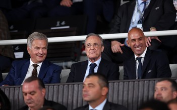 ‘Bố già’ Florentino Perez nói gì sau khi Real Madrid đoạt Siêu cúp châu Âu?