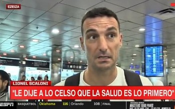 HLV Lionel Scaloni lên tiếng về tình hình tuyển Argentina trước World Cup 2022