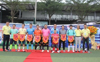 Sôi động giải bóng đá Hội đồng hương huyện Núi Thành
