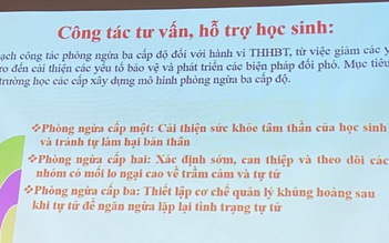 Hơn 37% trẻ có nguy cơ tự hủy hoại bản thân: Biện pháp nào từ nhà trường?