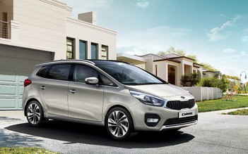 Kia Carens 2017 thêm trang bị, bám đuổi Toyota Innova