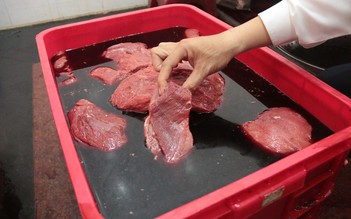 Bán đấu giá 170.000 kg thịt trâu đông lạnh nhập