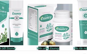 Thu hồi hai sản phẩm kem ngừa mụn Esunvy và kem dưỡng da Q-Collagen