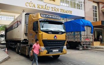 Cửa khẩu Tân Thanh - Lạng Sơn qua Trung Quốc thông quan trở lại