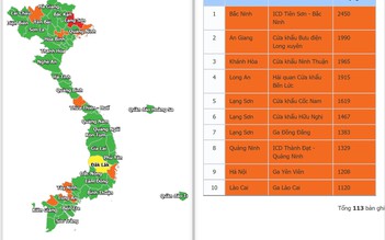 Gần 8.000 xe hàng 'nằm' tại các cửa khẩu Lạng Sơn, Lào Cai, Quảng Ninh...