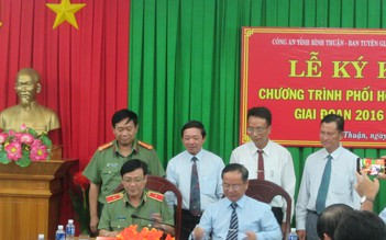 Công an Bình Thuận tăng cường công tác công an trong tình hình mới