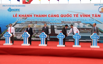 Khánh thành cảng biển quốc tế đầu tiên ở Bình Thuận